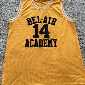 Yellow Bel-Air Academy Jersey